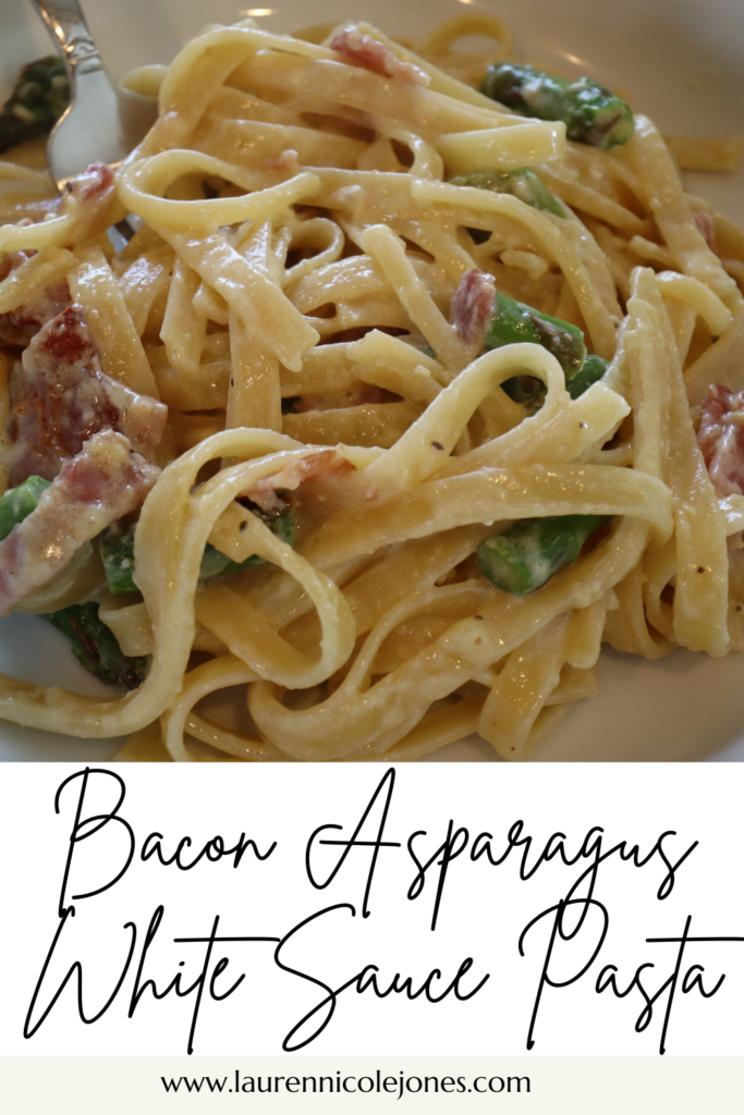 Bacon Asparagus Pasta