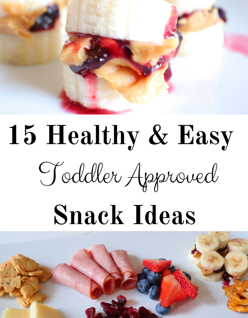 15 Healthy (Easy) Toddler Approved Snack Ideas