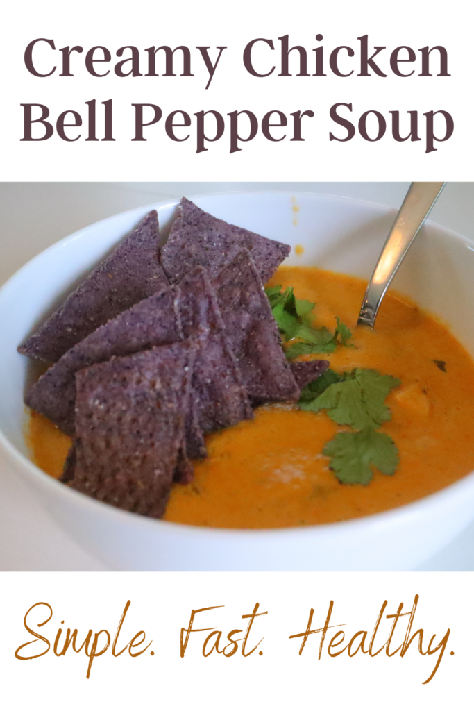 Creamy Bell Pepper Soup-