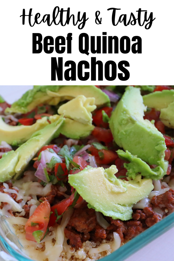 Healthy & Tasty Beef Quinoa Nachos