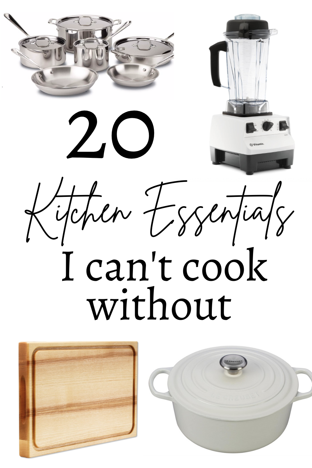 A Simple Kitchen: My Minimalist Kitchen Essentials - Lauren Nicole Jones